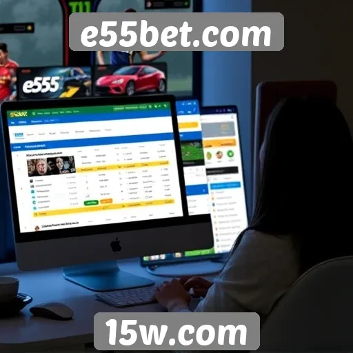 Avaliação da experiência do usuário no e55bet.com
